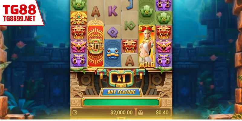 Quy trình vận hành một vòng quay trong kho Báu Aztec